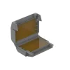 Wago gelbox 207 storlek 2 för 4 mm2-kablar, 4-pack