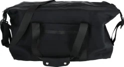 Weekendbag herr och dam, svart konstläder, 40 l