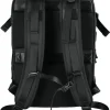 Weekendväska ryggsäck med laptopfack, svart, 22 l
