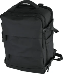 Weekendväska ryggsäck med laptopfack, svart, 22 l