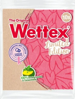Wettex Limited Edition Rosabandet disktrasa, 10-pack