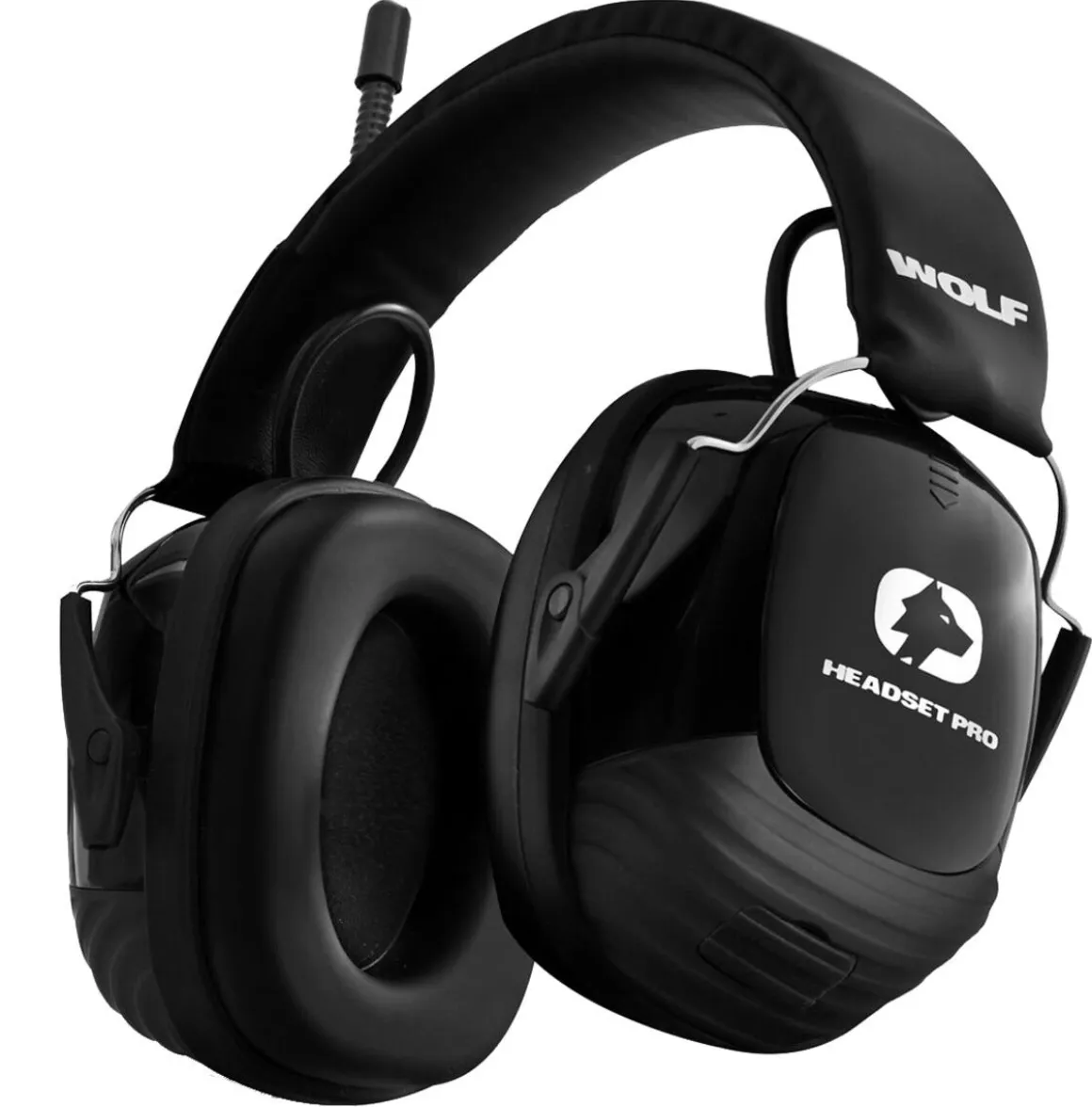 Wolf Headset Pro hörselkåpor, FM/DAB+, Bluetooth