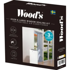 Wood’s täcklist för dörr och stora fönster AC 400 cm