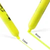 Writech överstrykningspenna infällbar spets 4 mm gul