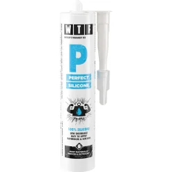 WTF P Perfect Silicone silikon badrum utomhus vit 310 ml