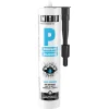 WTF P Perfect Silicone silikon badrum utomhus svart 310 ml