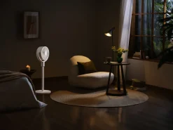 Xiaomi smart golvfläkt 2-i-1, tyst fläkt med app