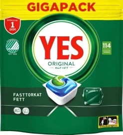 Yes Original All In One maskindisk regular, 114-pack