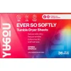 Yugou Ever So Softly doftark till torktumlare, 36-p