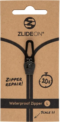 Zlideon Zipper Waterproof för vattentäta dragkedjor L, 1-pack